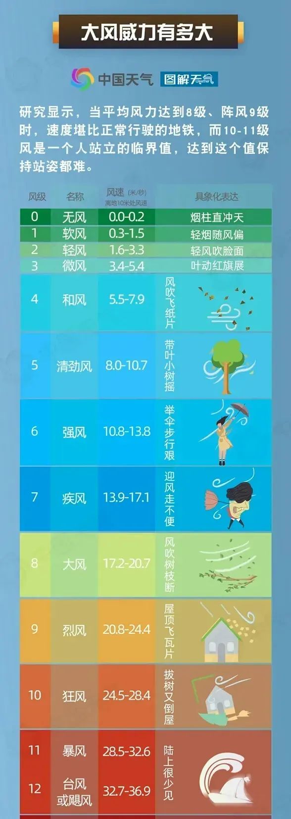 大风是指几级以上？解读风力等级与我们的生活
