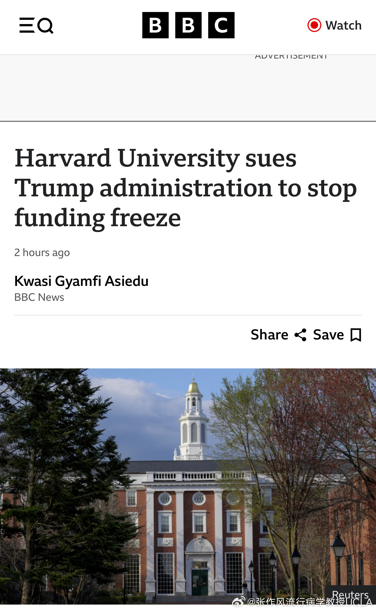 哈佛大学起诉特朗普政府，一场关乎教育与行政权力的较量